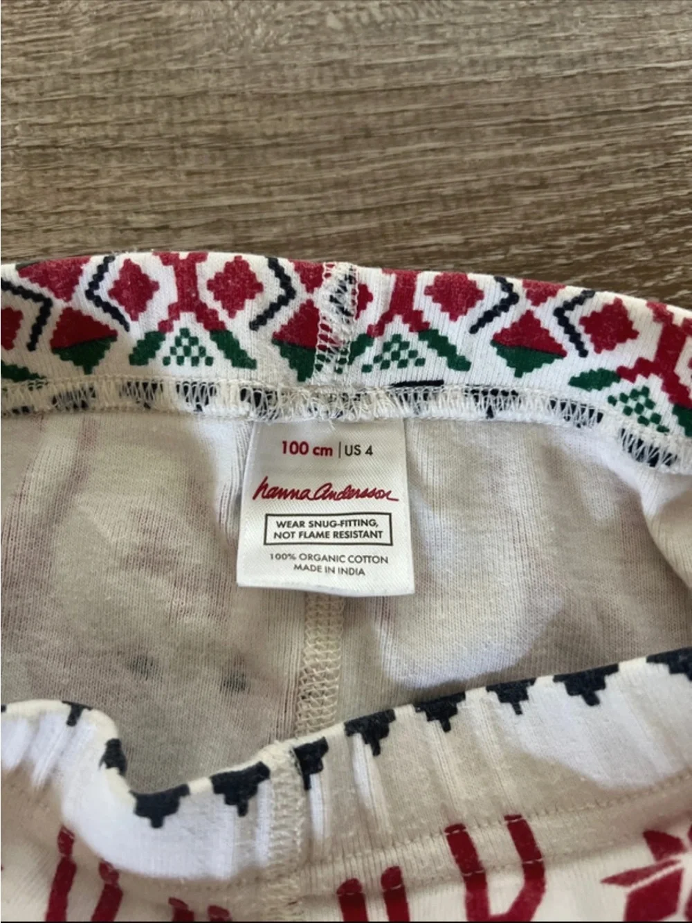 Hanna Andersson Dear Deer Pajamas size 4